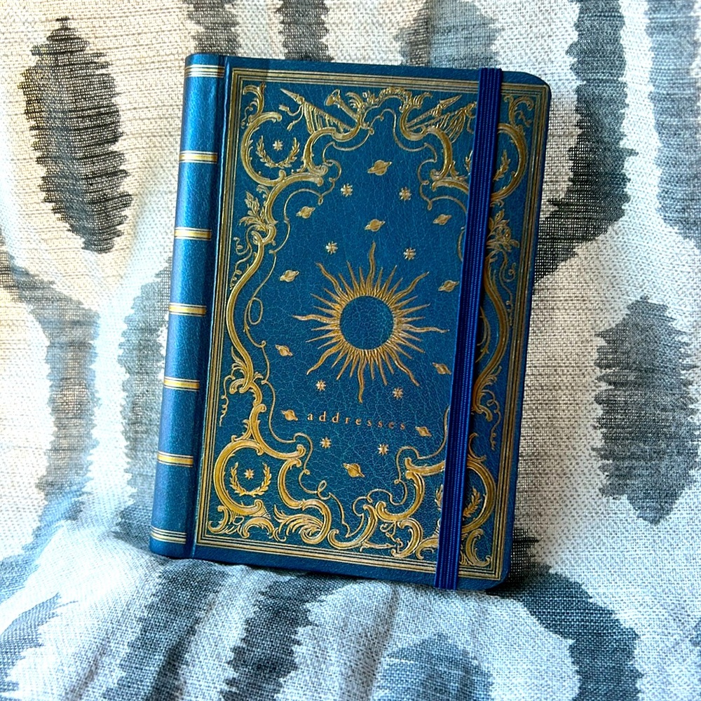 Blue address book